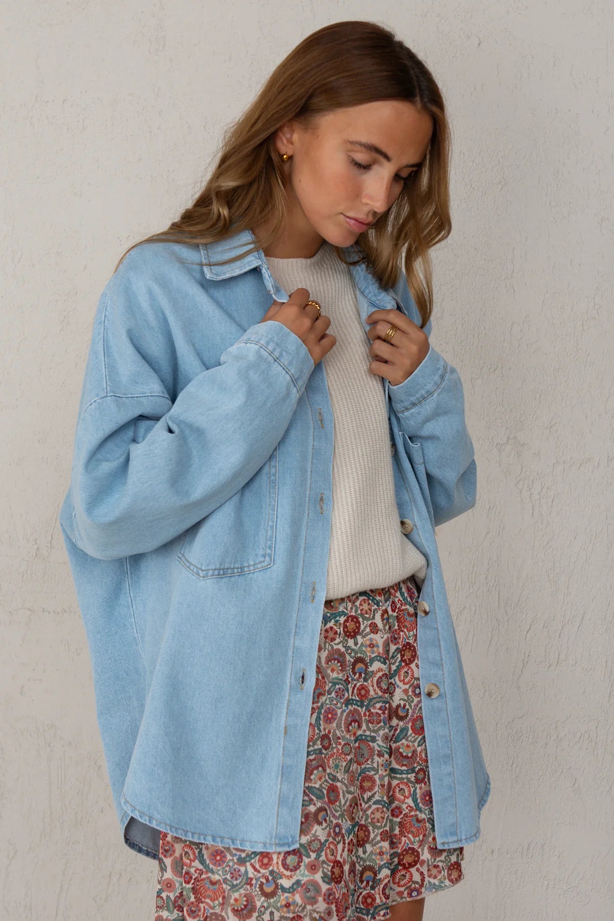 Celia Jacket Light Denim