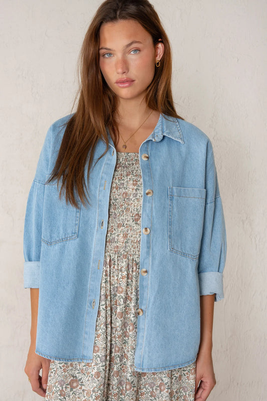 Celia Jacket Light Denim