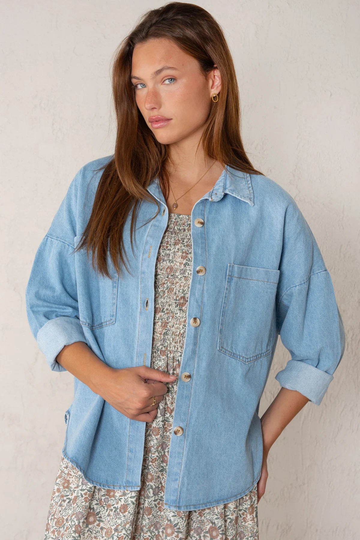 Celia Jacket Light Denim