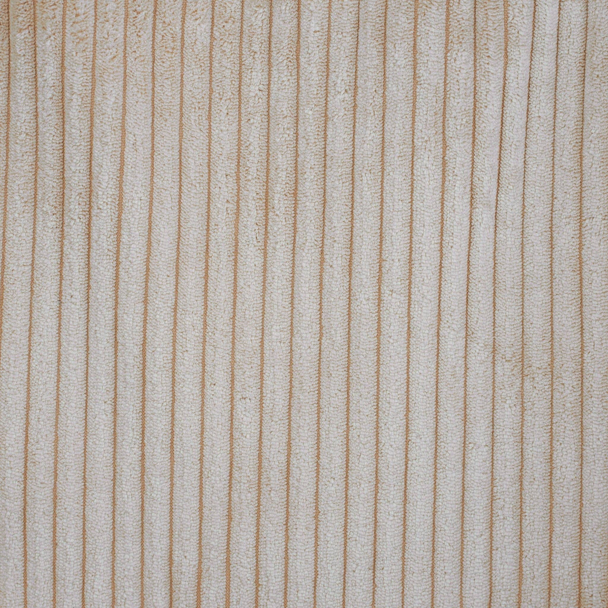 Medium Zippered Corduroy Tote – Cream Beige