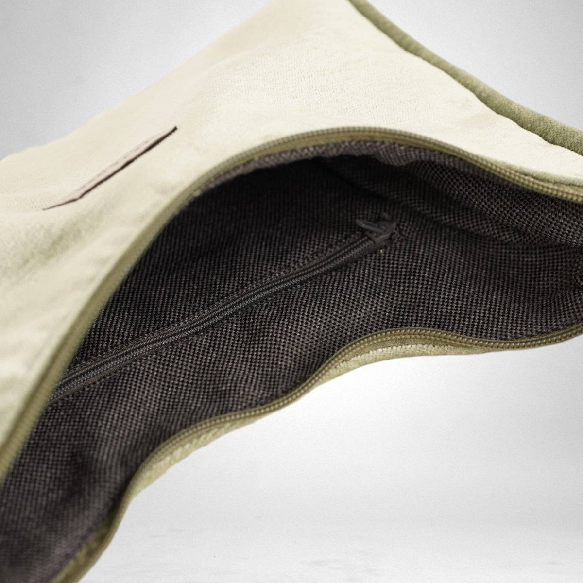 Velvet Small Evening Bag – Sage Green