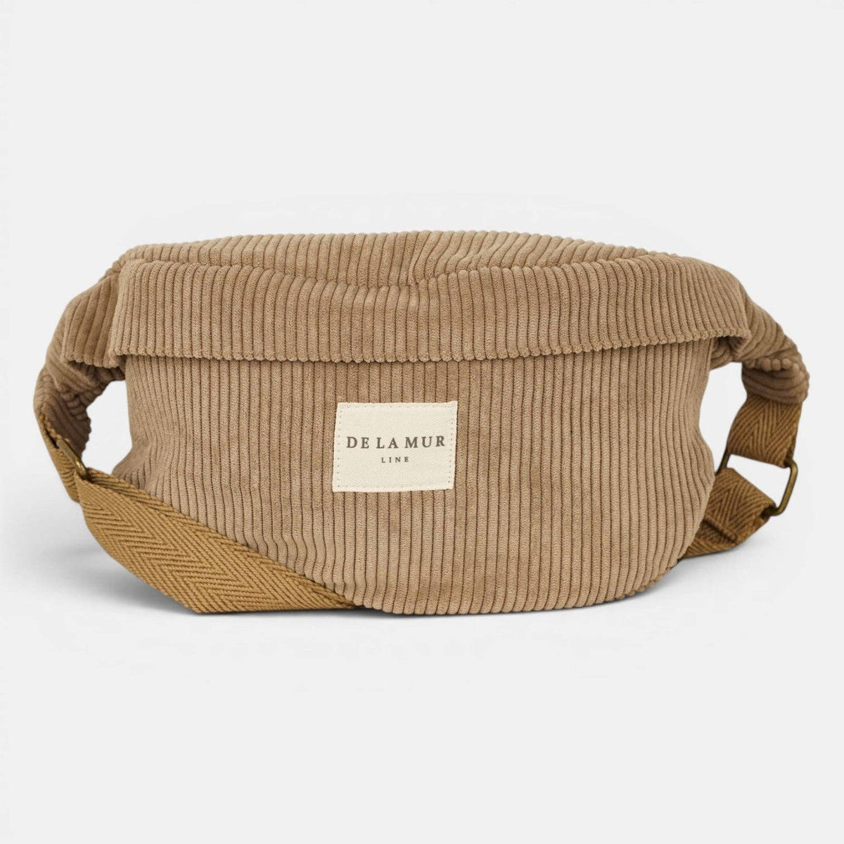 Corduroy Fanny Pack – Taupe Beige