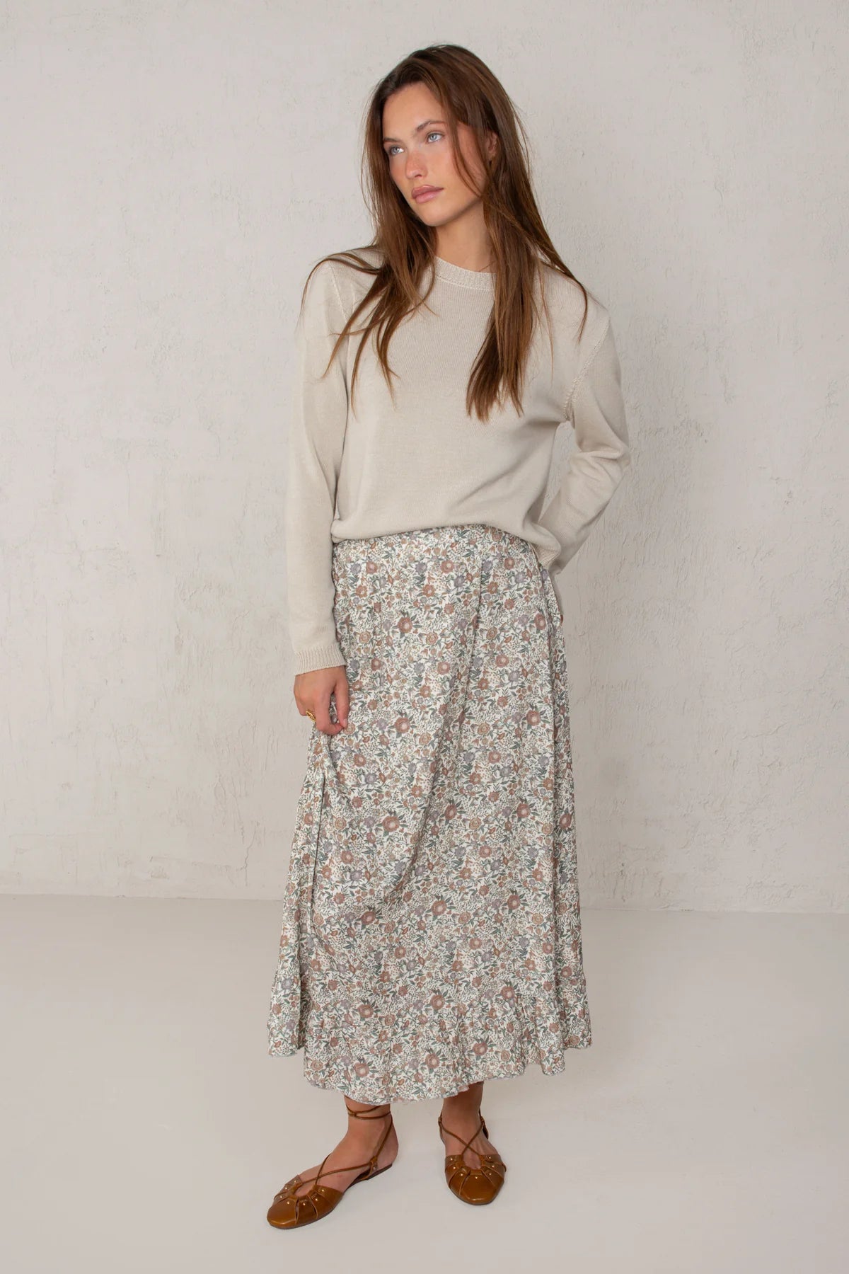 Jazmin Skirt Cru Flowers
