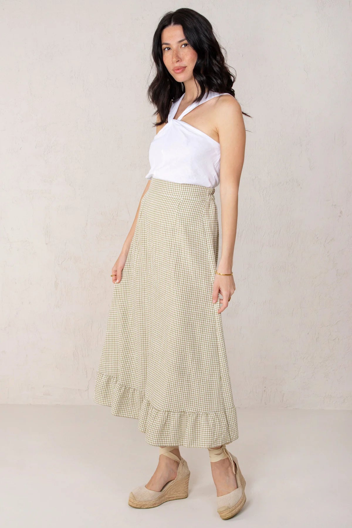 Jazmin Skirt Gingham