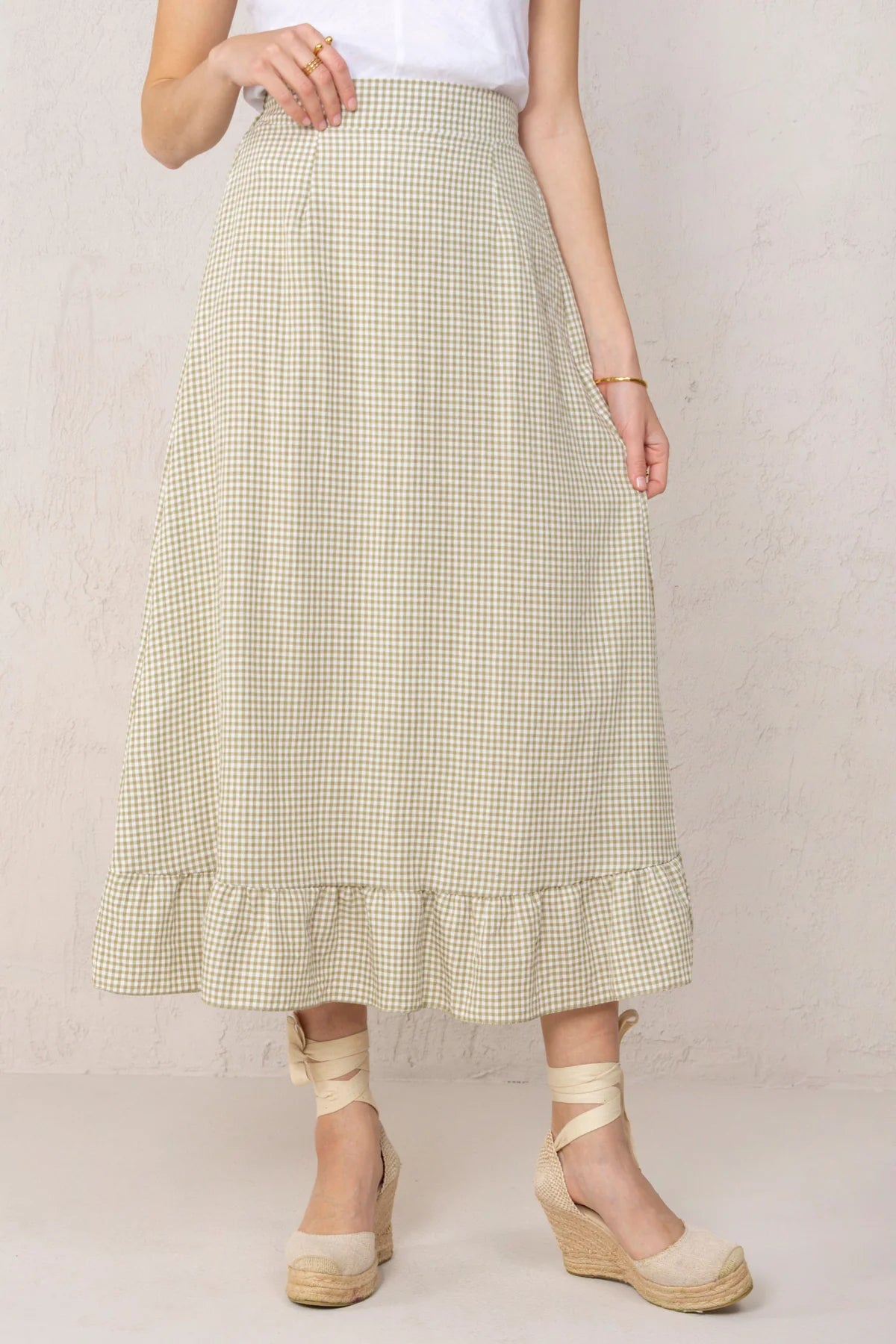 Jazmin Skirt Gingham