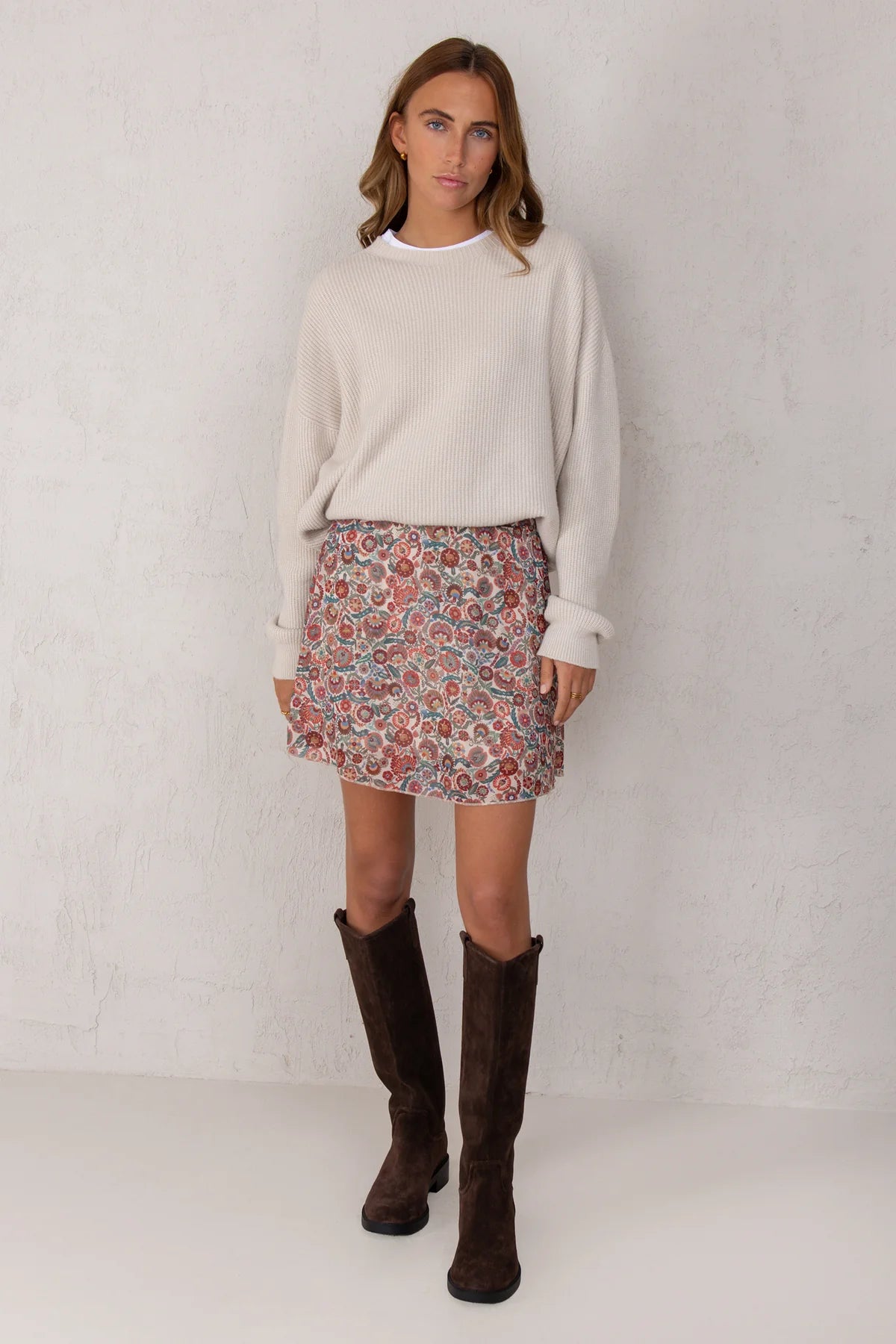 Mia Skirt - Garnet