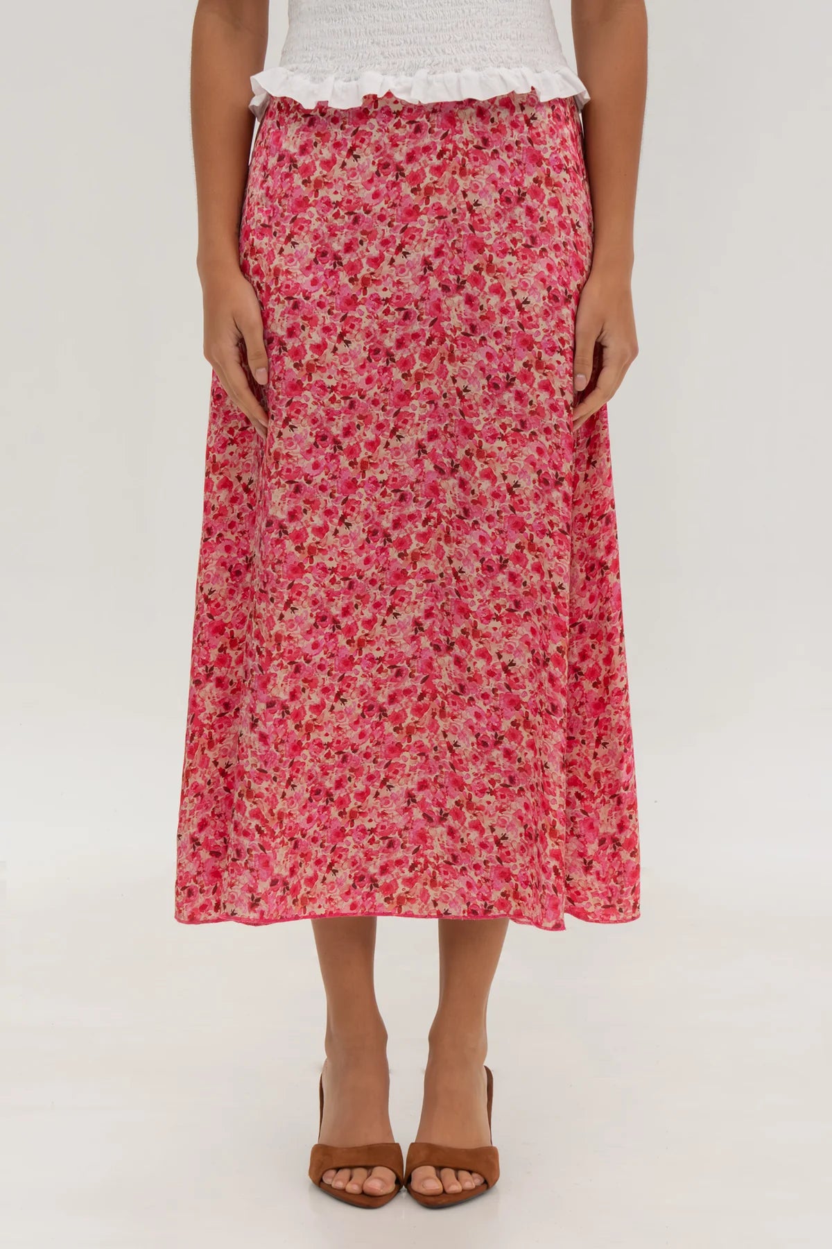 Carla Skirt Pink Poppy
