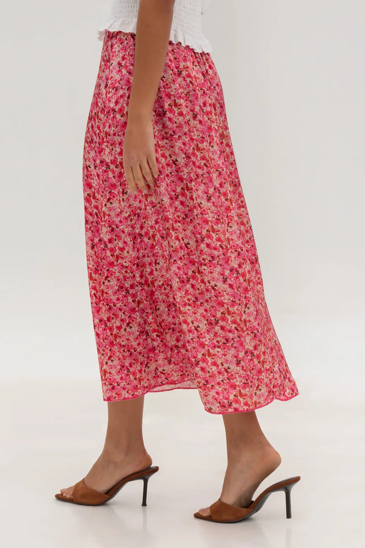 Carla Skirt Pink Poppy
