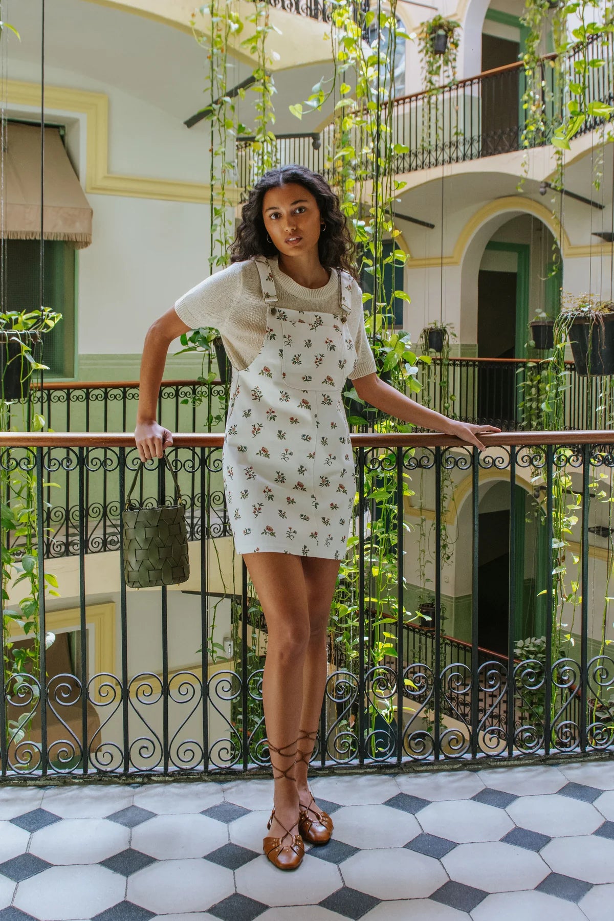 Overall Jumper Wild Flowers