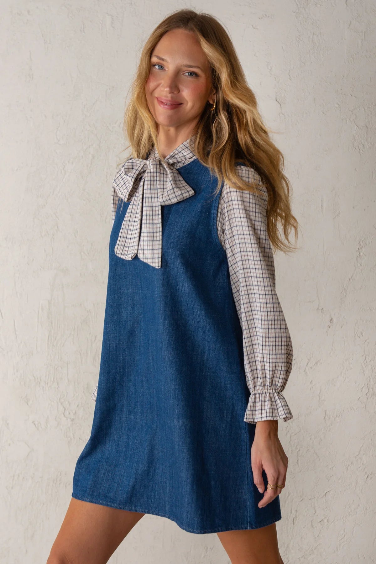 Gala Dress Denim Small