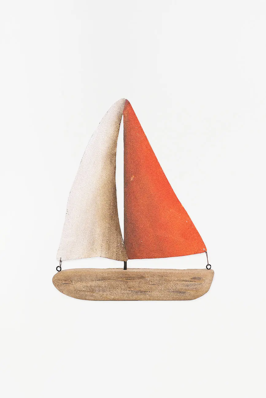Wooden And Metal Sailboat