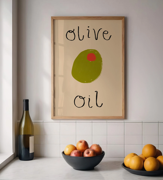 Olive Oil Print