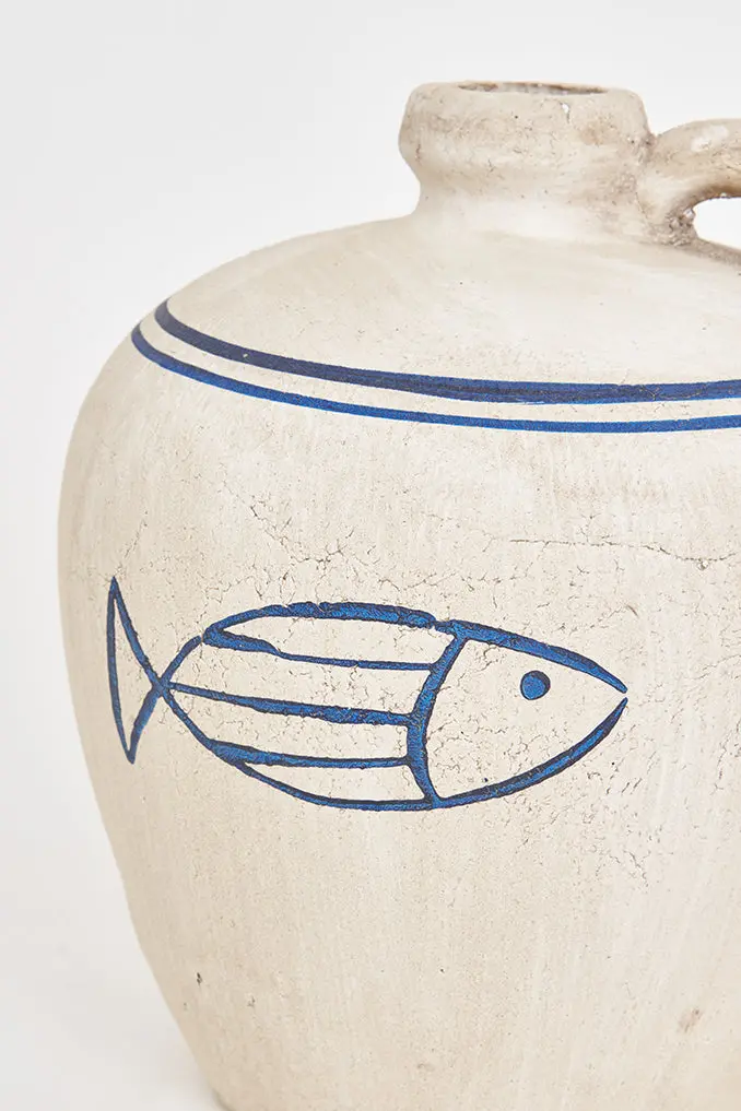 Grecian Fish Jug
