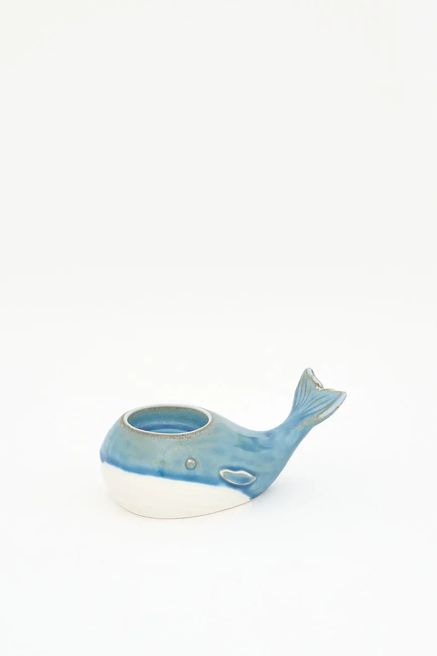Whale Candle Tealight Holder