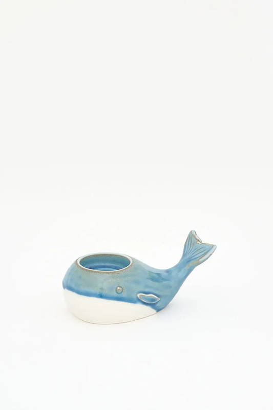 Whale Candle Tealight Holder