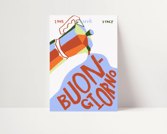 Buongiorno Coffee Print