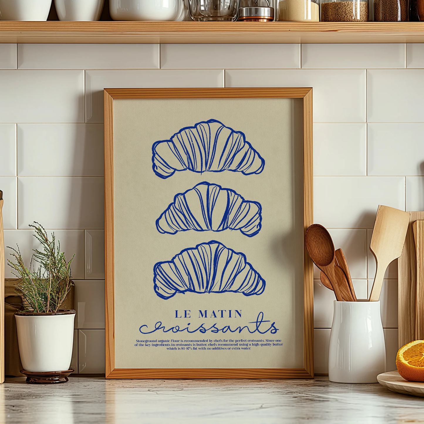 Croissant Print