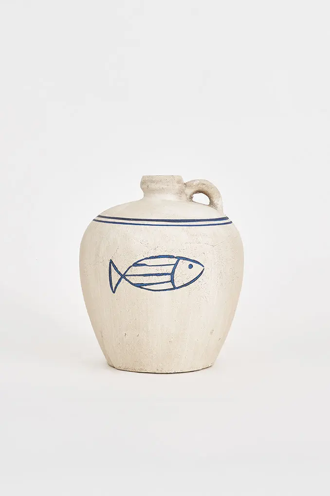 Grecian Fish Jug
