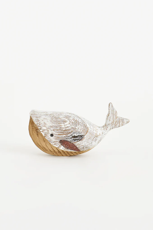 Happy Humpback Whale Carving