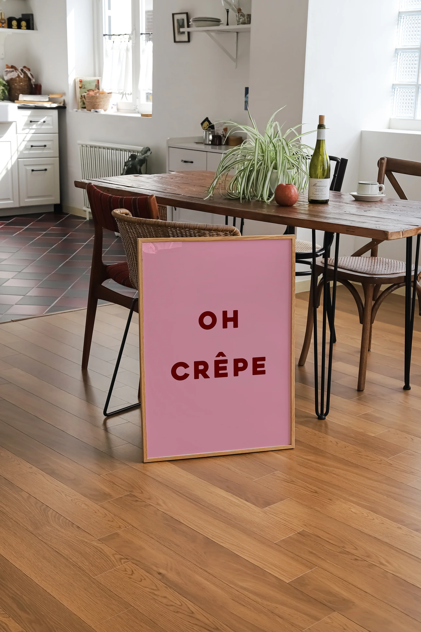 OH Crepe Print