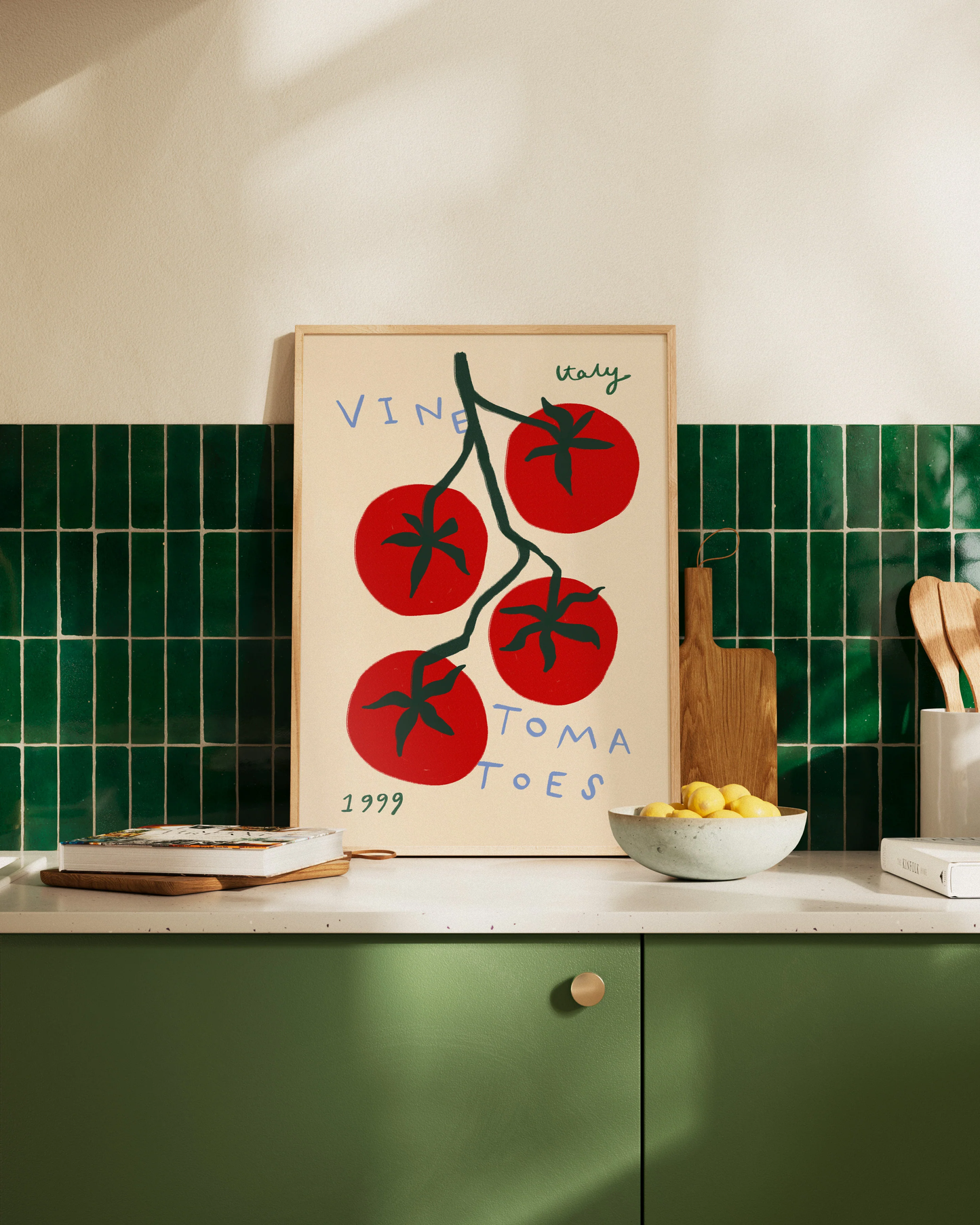 Italy Vine Tomatoes Print