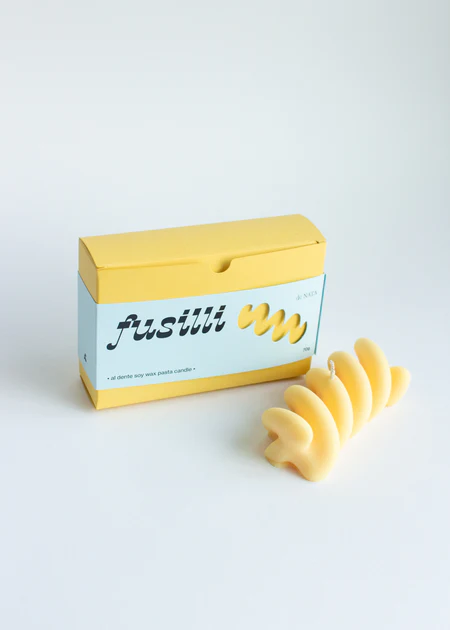 Fusilli Candle