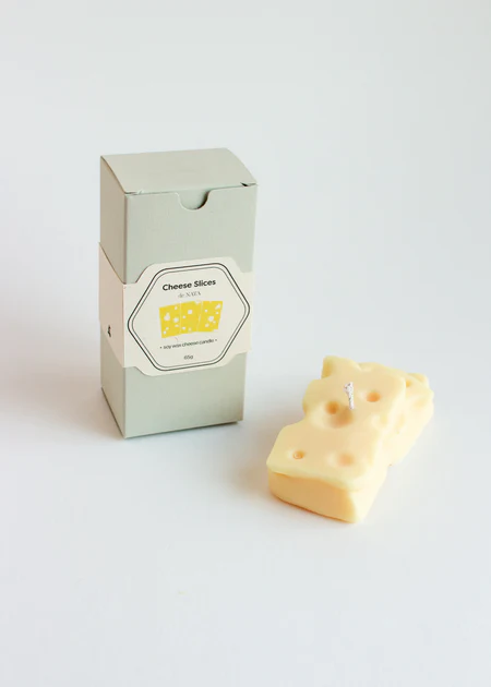 Cheese Slices Candle