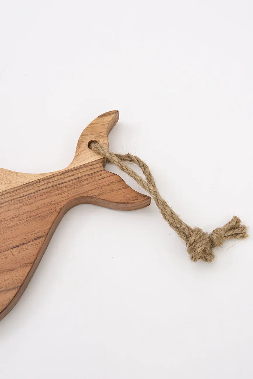 Whale Cutting Board