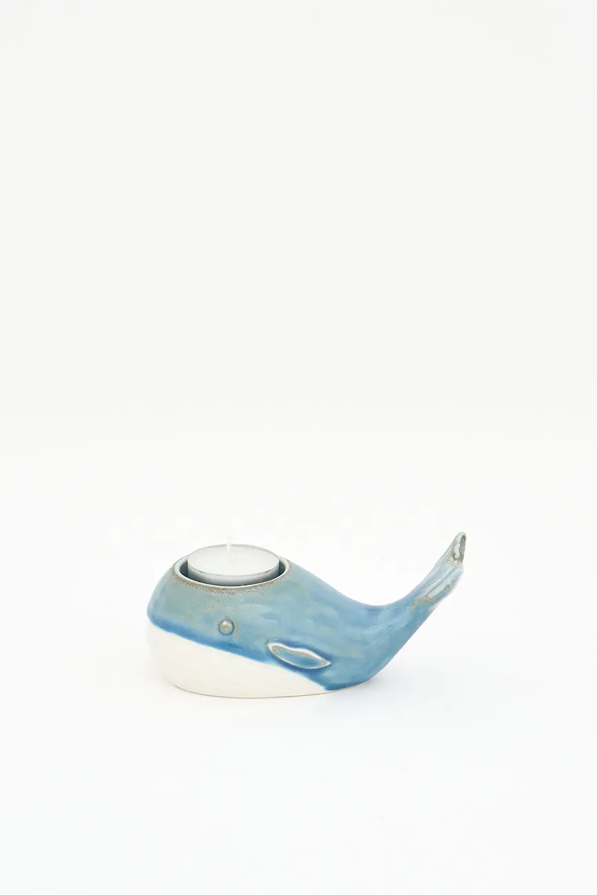 Whale Candle Tealight Holder