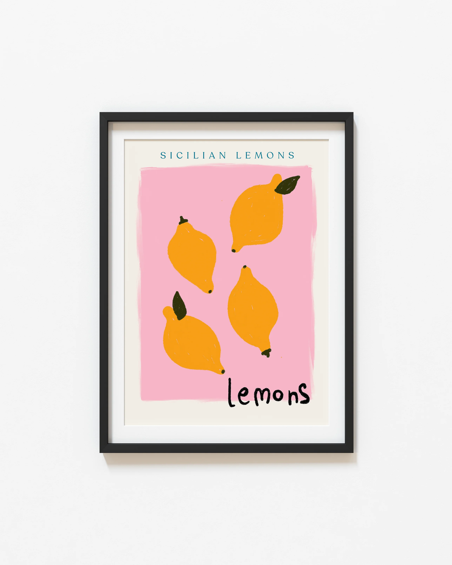 Sicilian Lemons Print