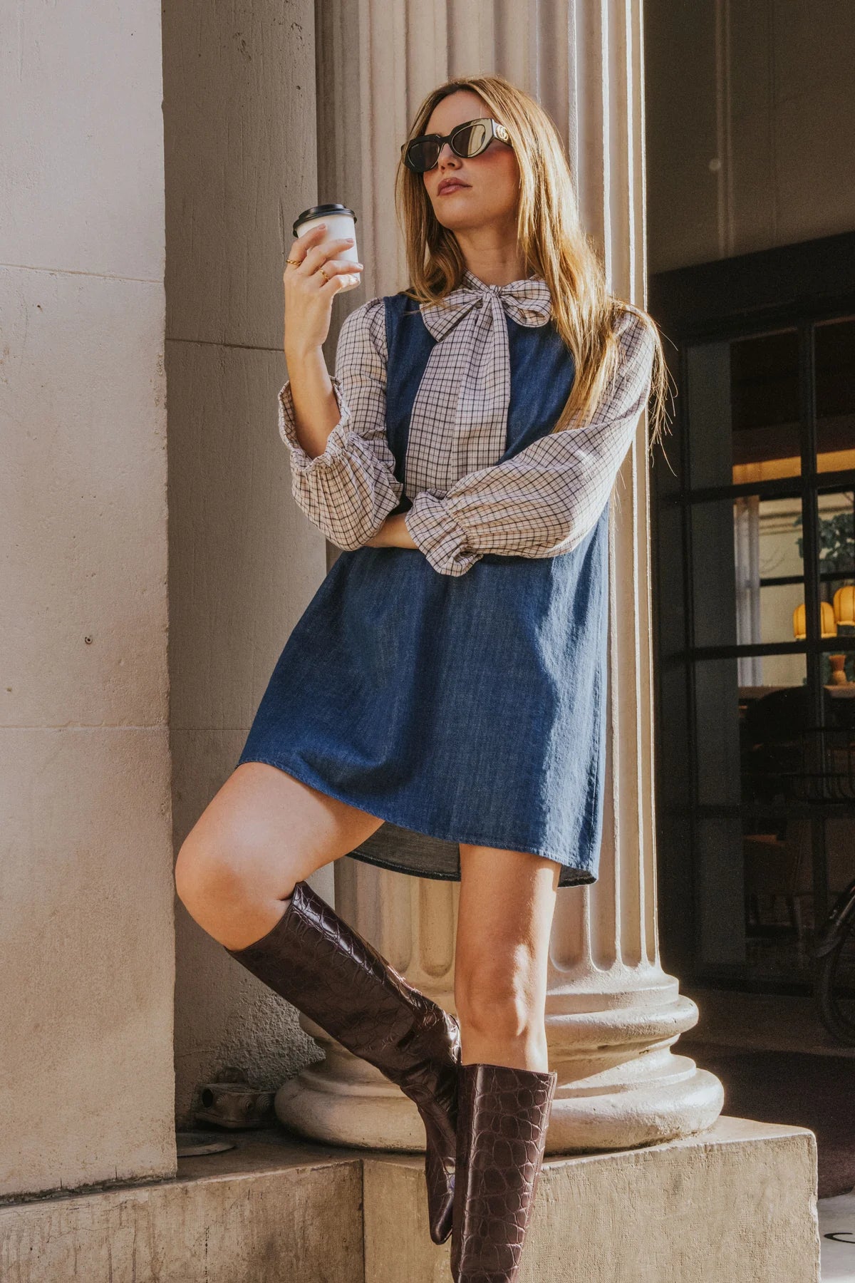 Gala Dress Denim