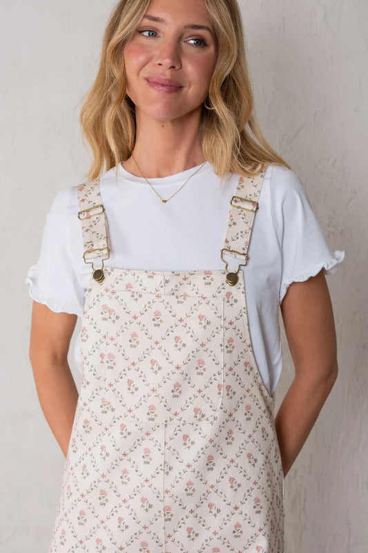 Carmela Jumpsuit Pink Flowers