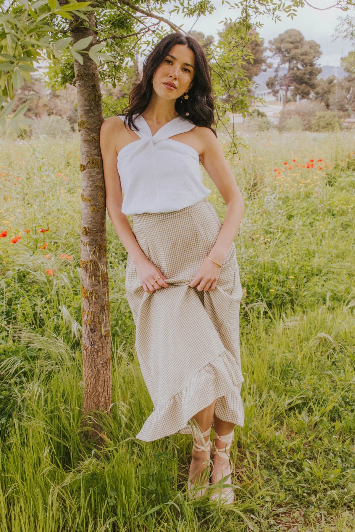 Jazmin Skirt Gingham