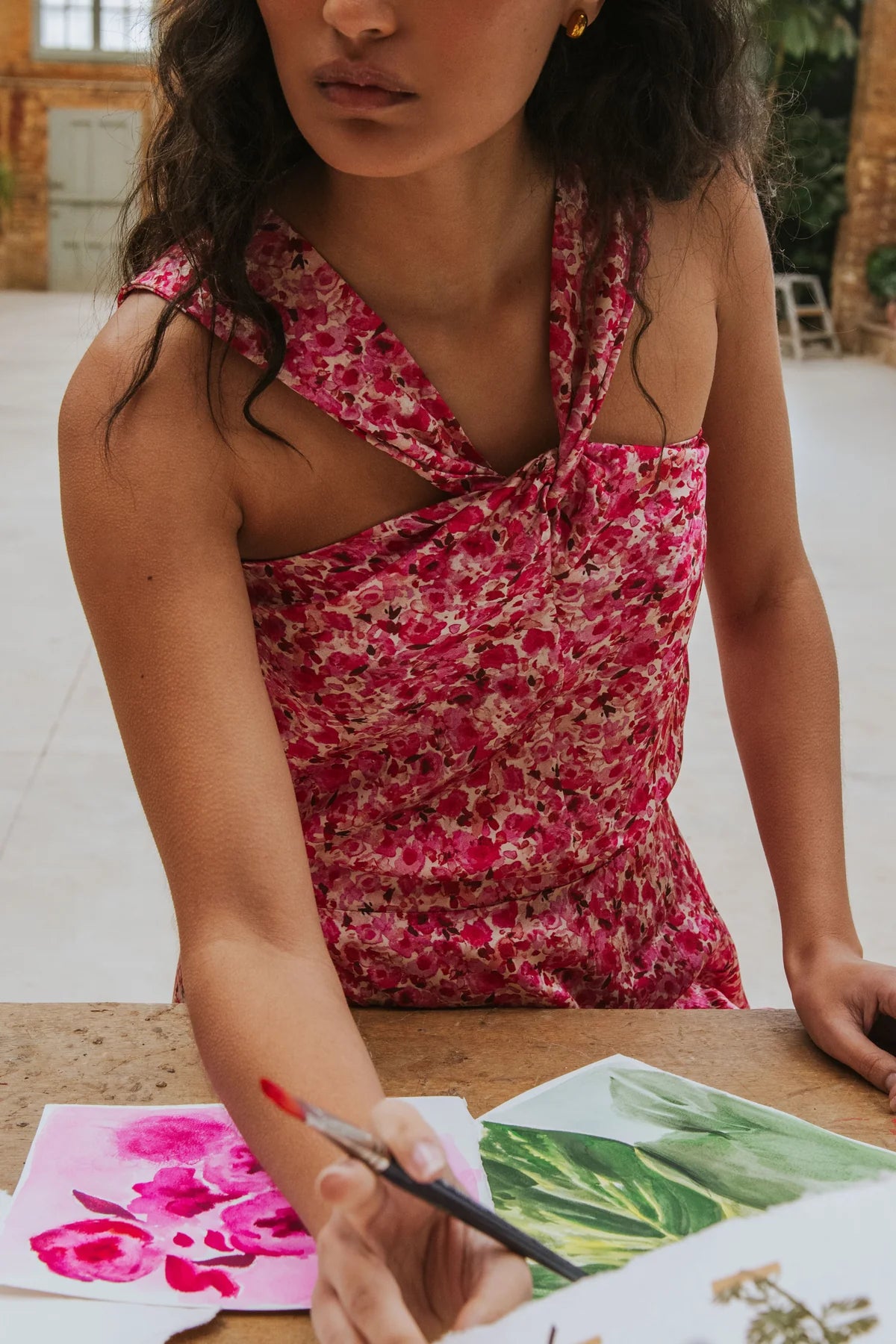 Noelia Tank Top Pink Poppy