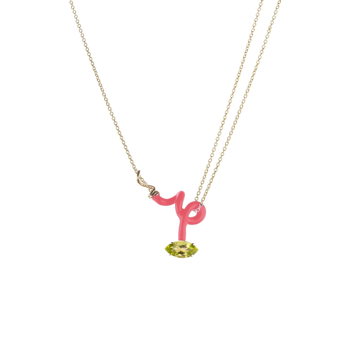 You're So Vine Necklace - Pink