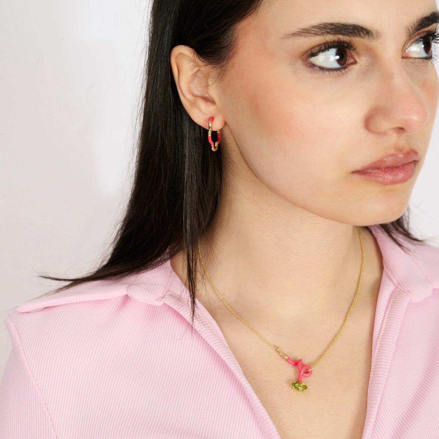 You're So Vine Necklace - Pink