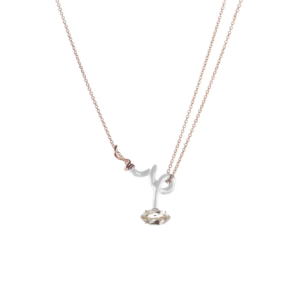 You're So Vine Necklace - White