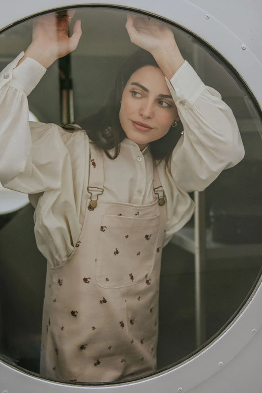 Carmela Jumpsuit Red Flowers