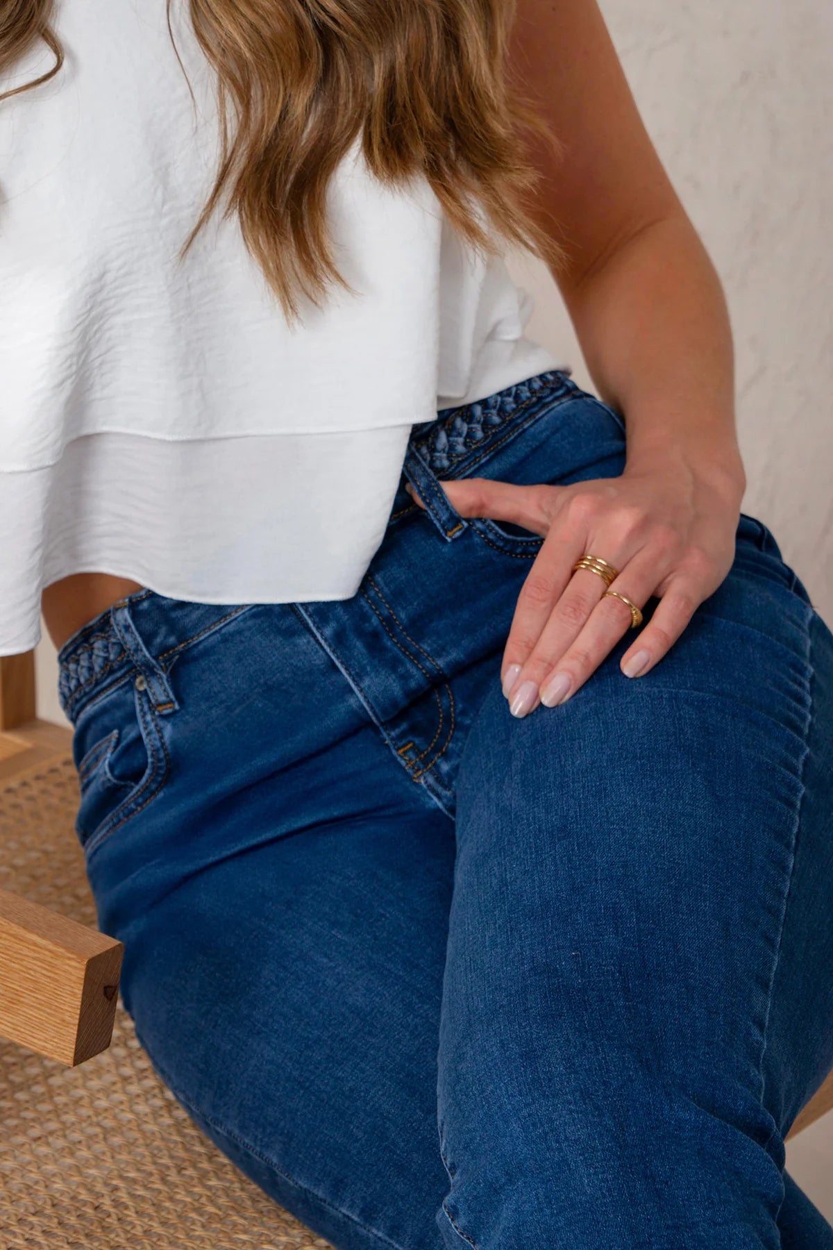 Greta Jeans Dark Denim