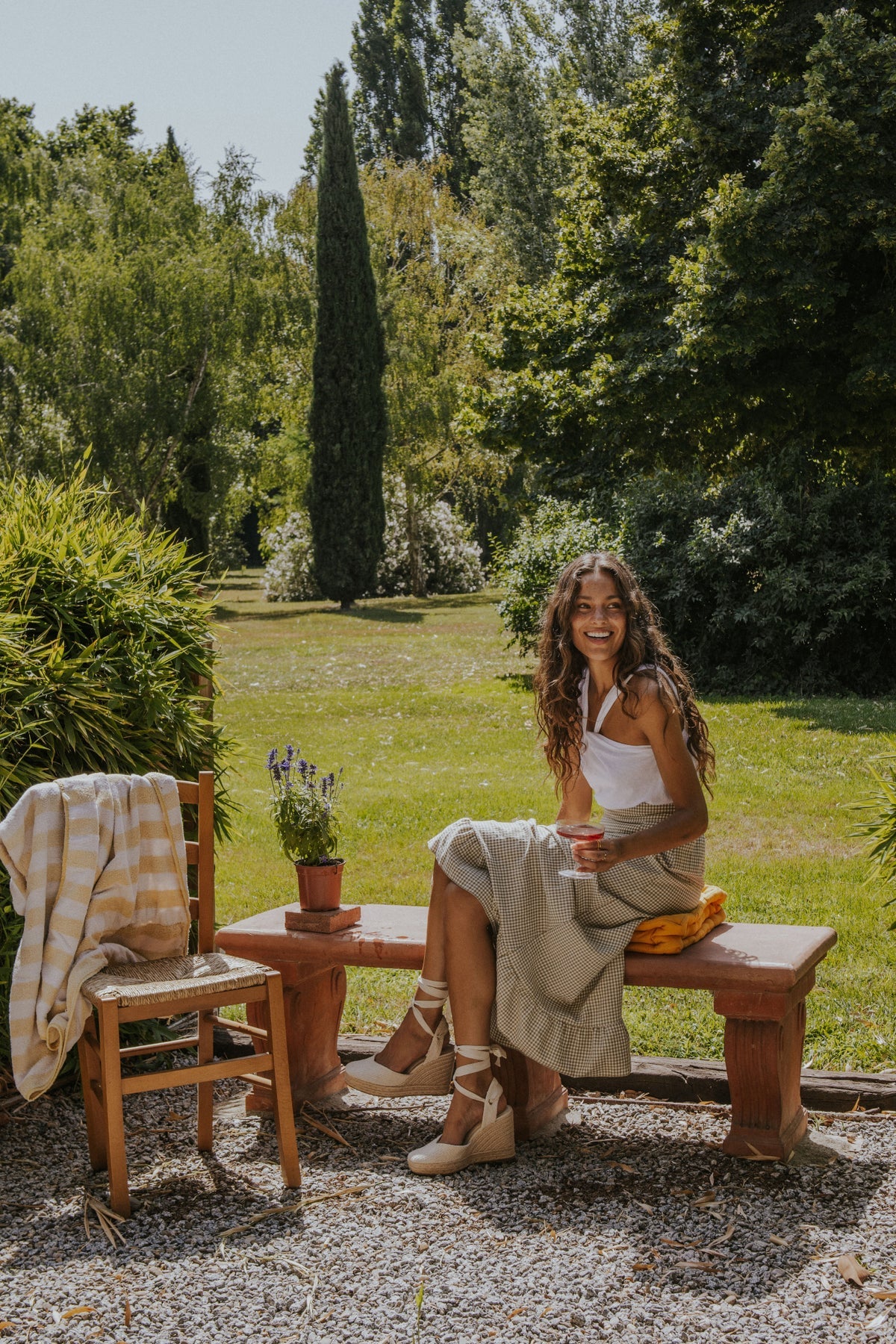 Jazmin Skirt Gingham