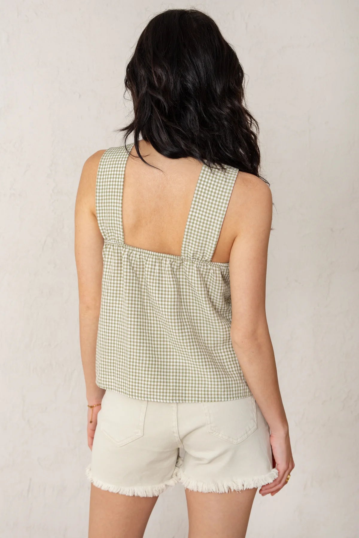 Noelia Top Gingham