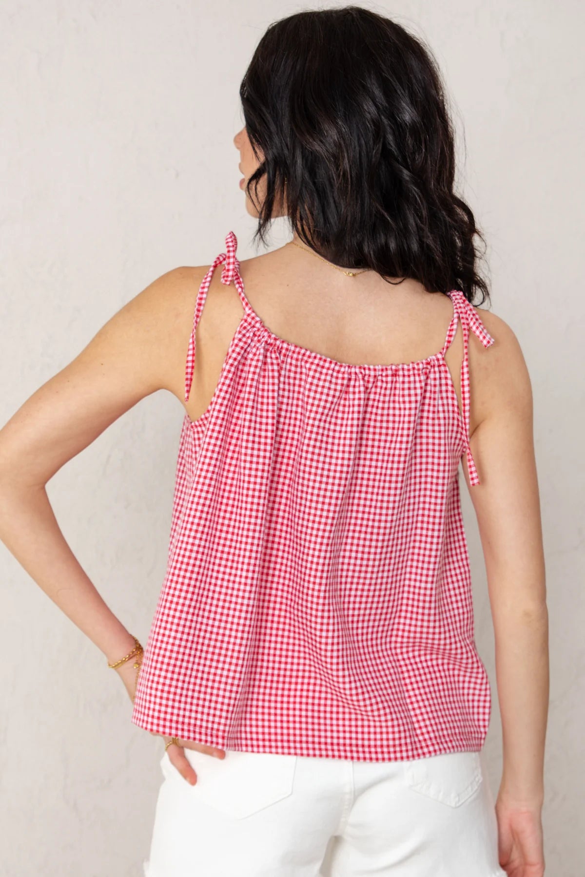 Olivia Top Gingham