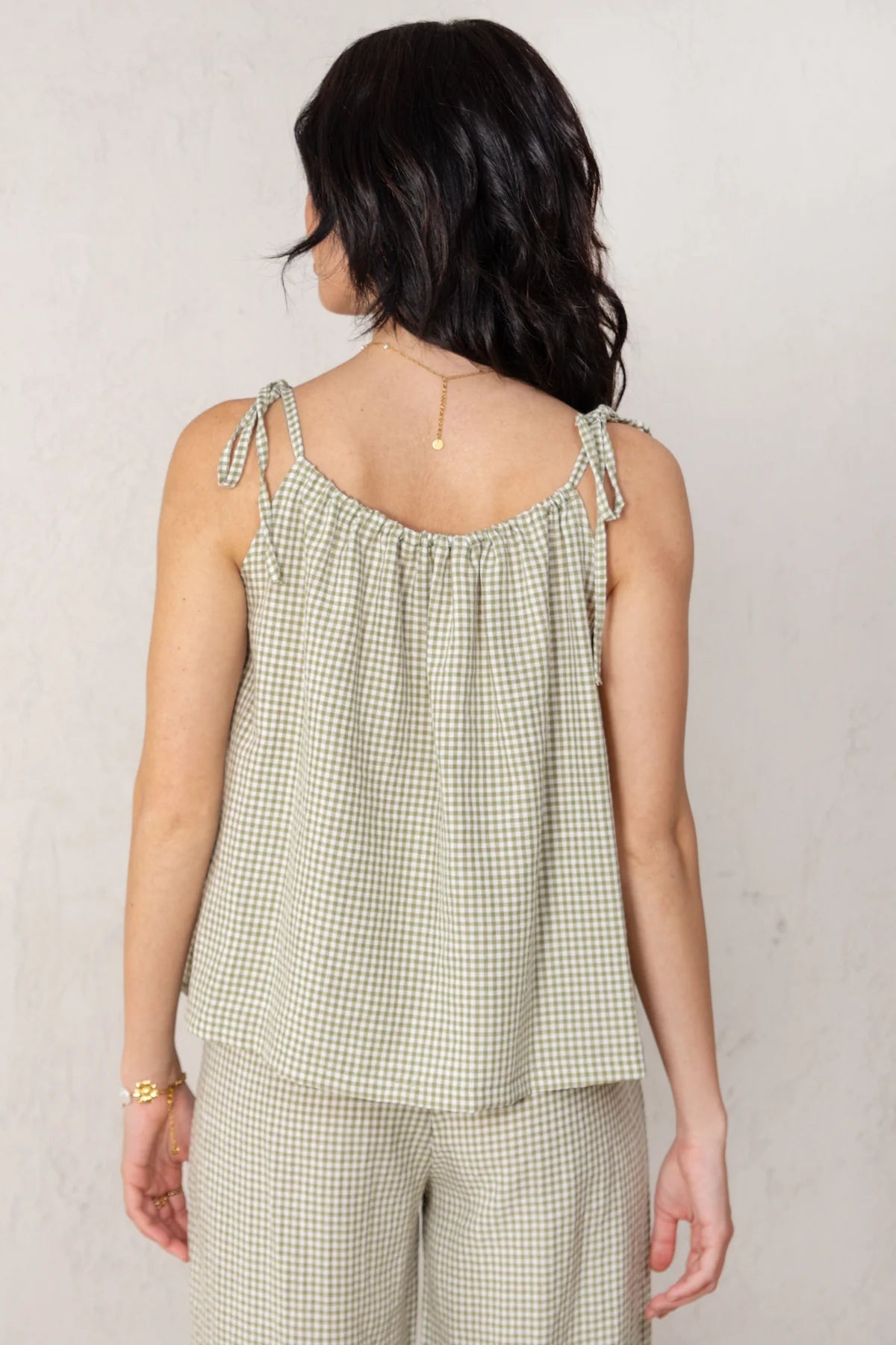 Olivia Top Gingham