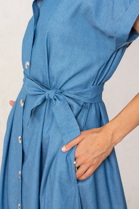 Carol Dress Denim