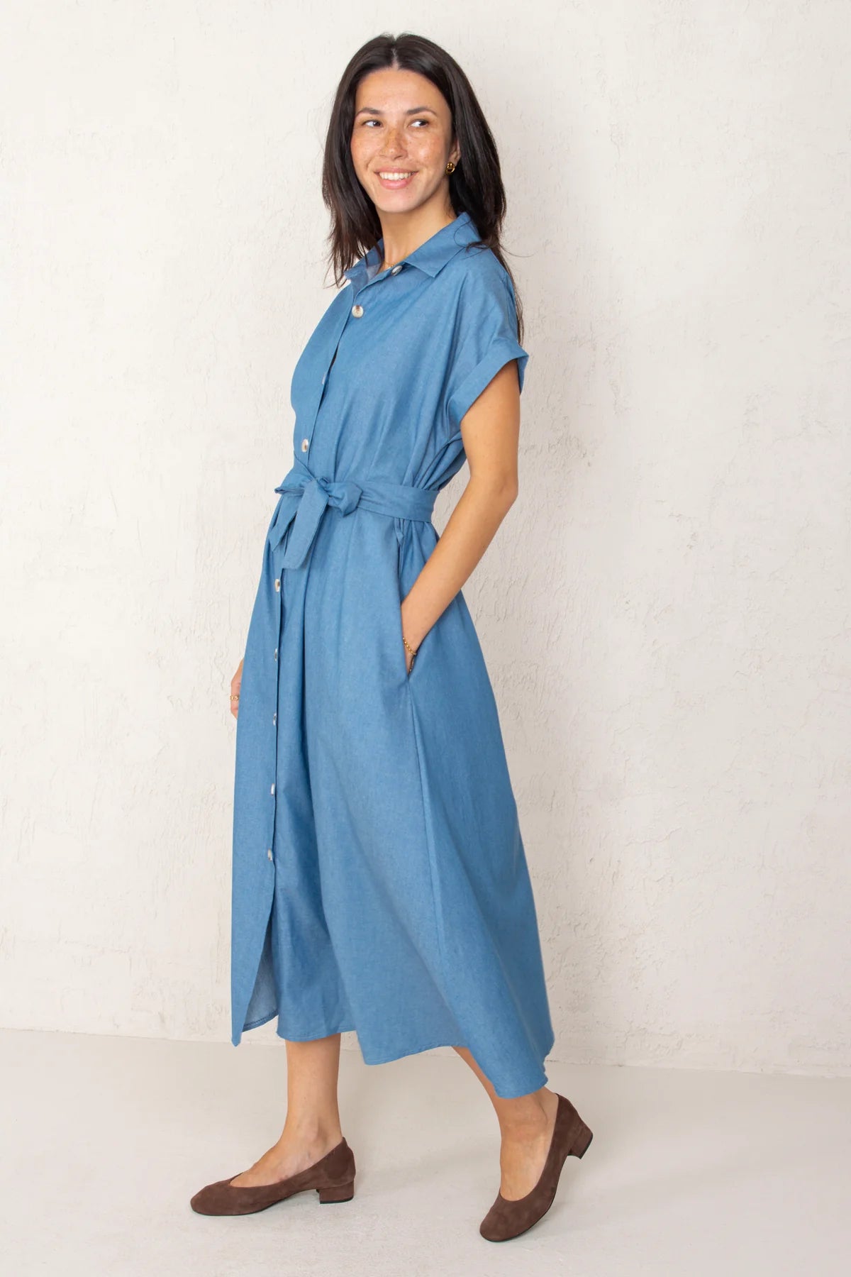 Carol Dress Denim