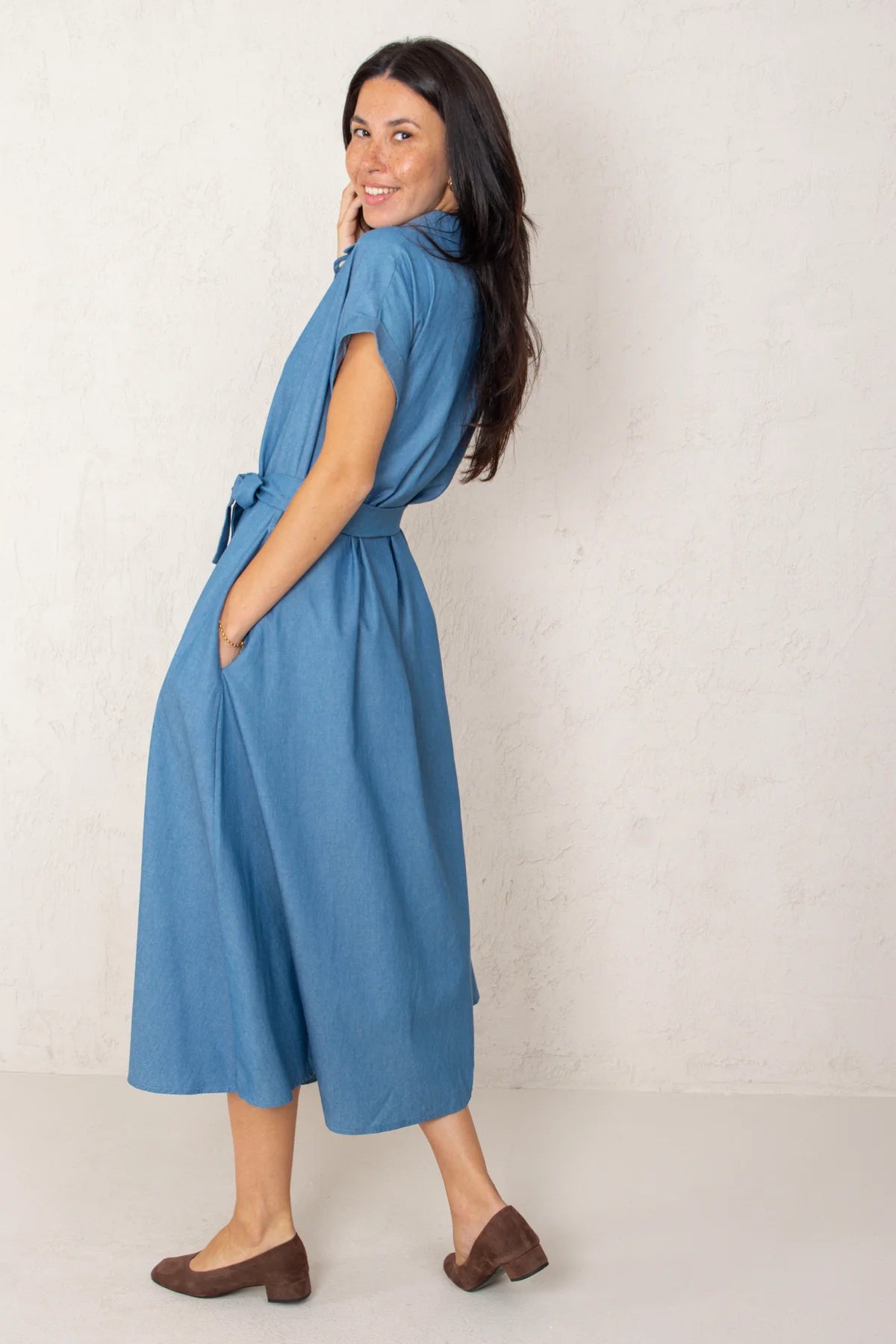 Carol Dress Denim