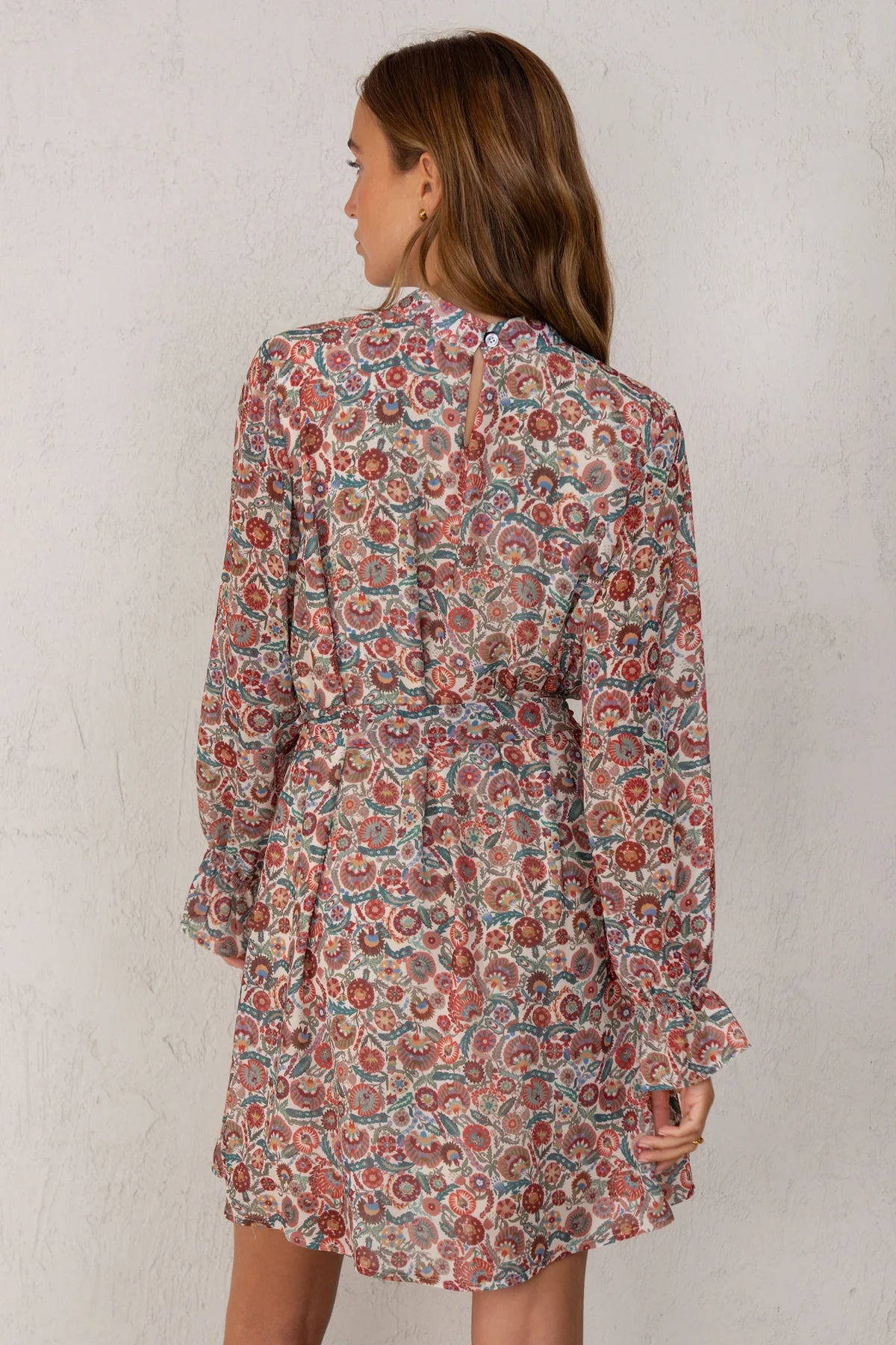 Bettina Dress - Garnet