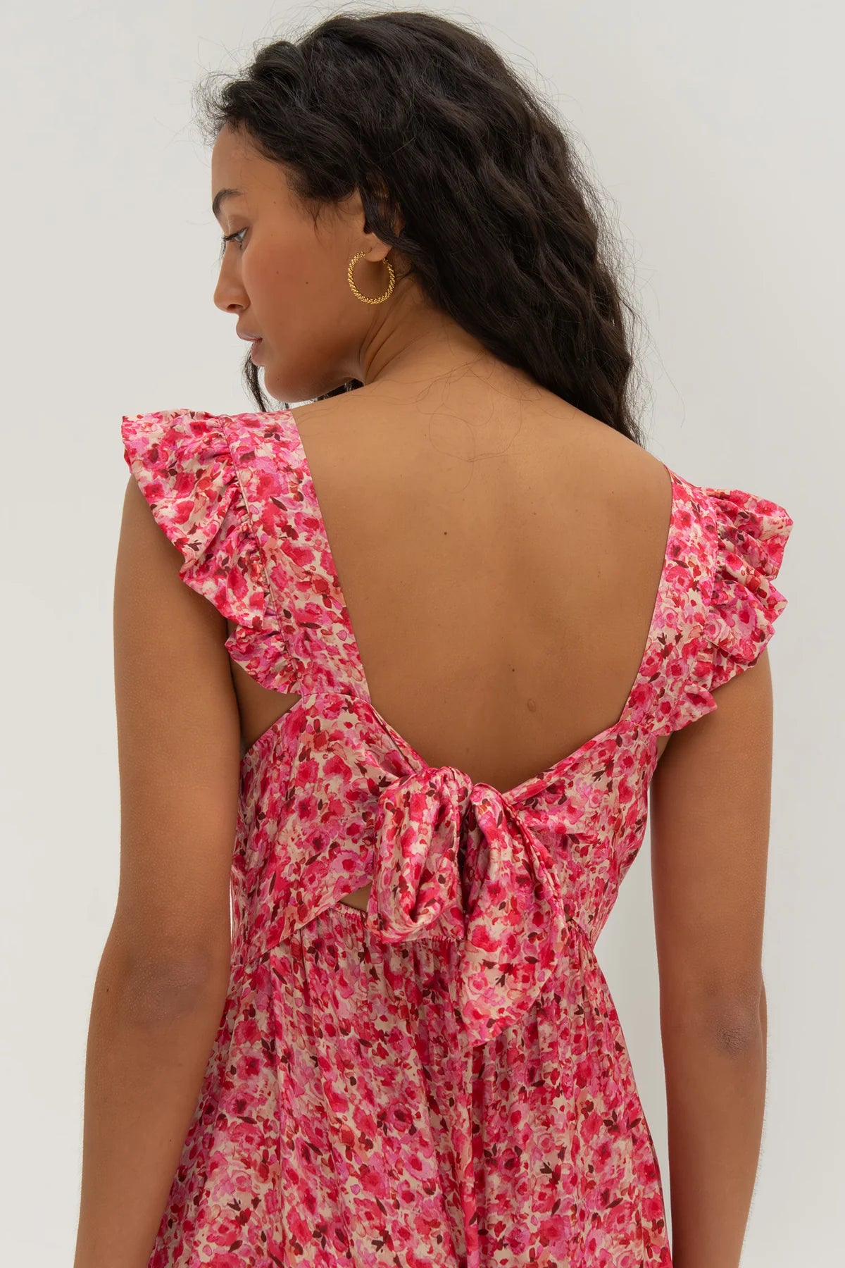 Lucia Dress Pink Poppy