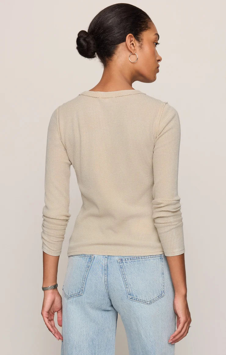 Z SUPPLY Arlet Mini Thermal Long Sleeve Top