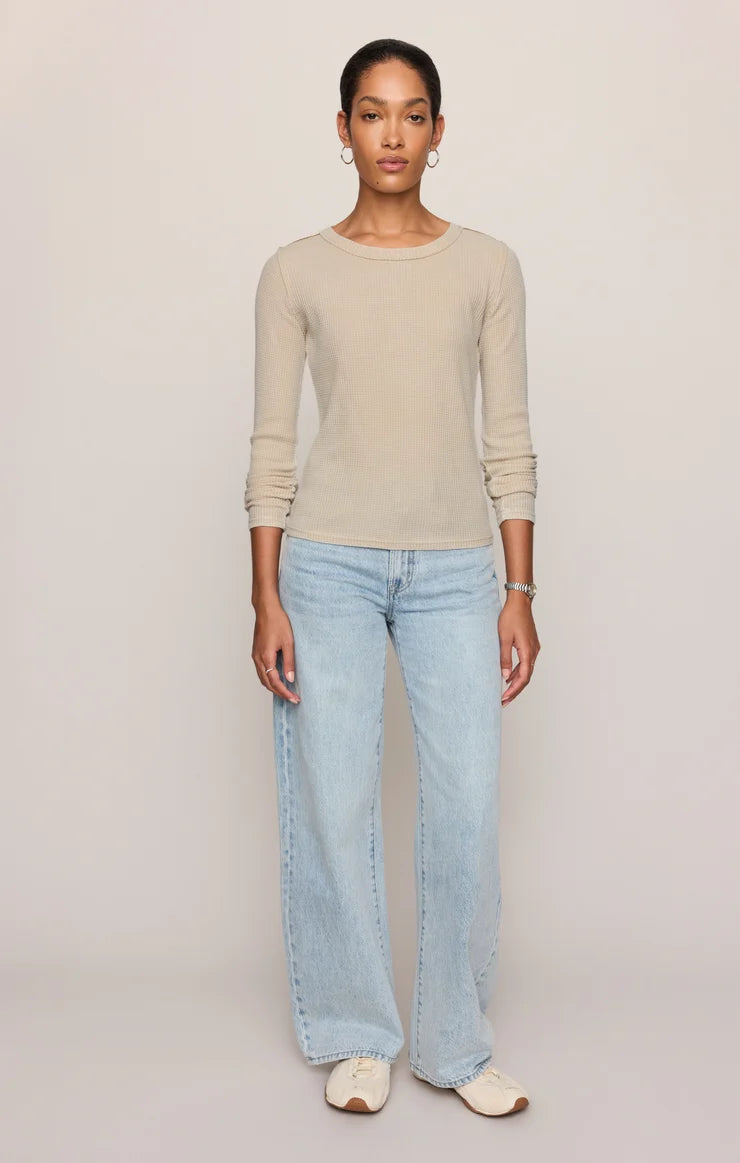 Z SUPPLY Arlet Mini Thermal Long Sleeve Top